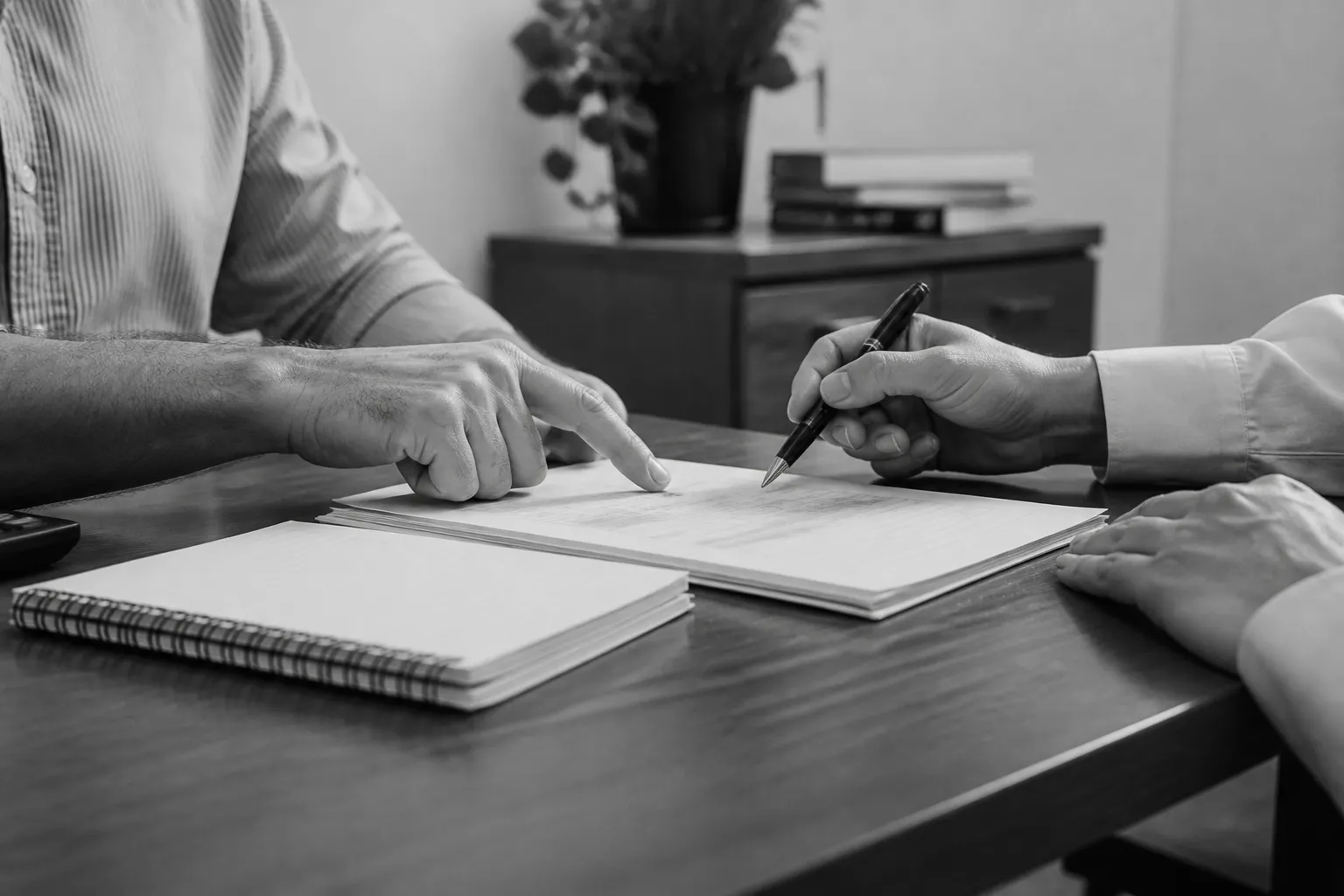 Consulta contable directa con revisión de documentos